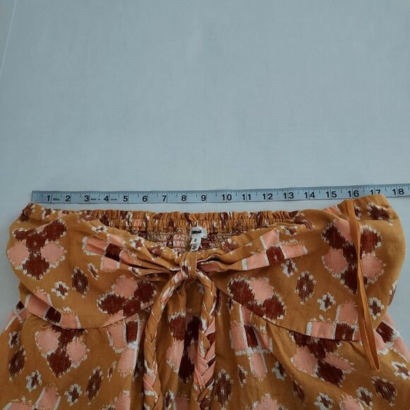 Aerie Linen Blend Braided Halter Midi Dress NWOT - Picture 5 of 10